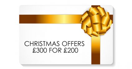 Christmas Offer: £300 for £200