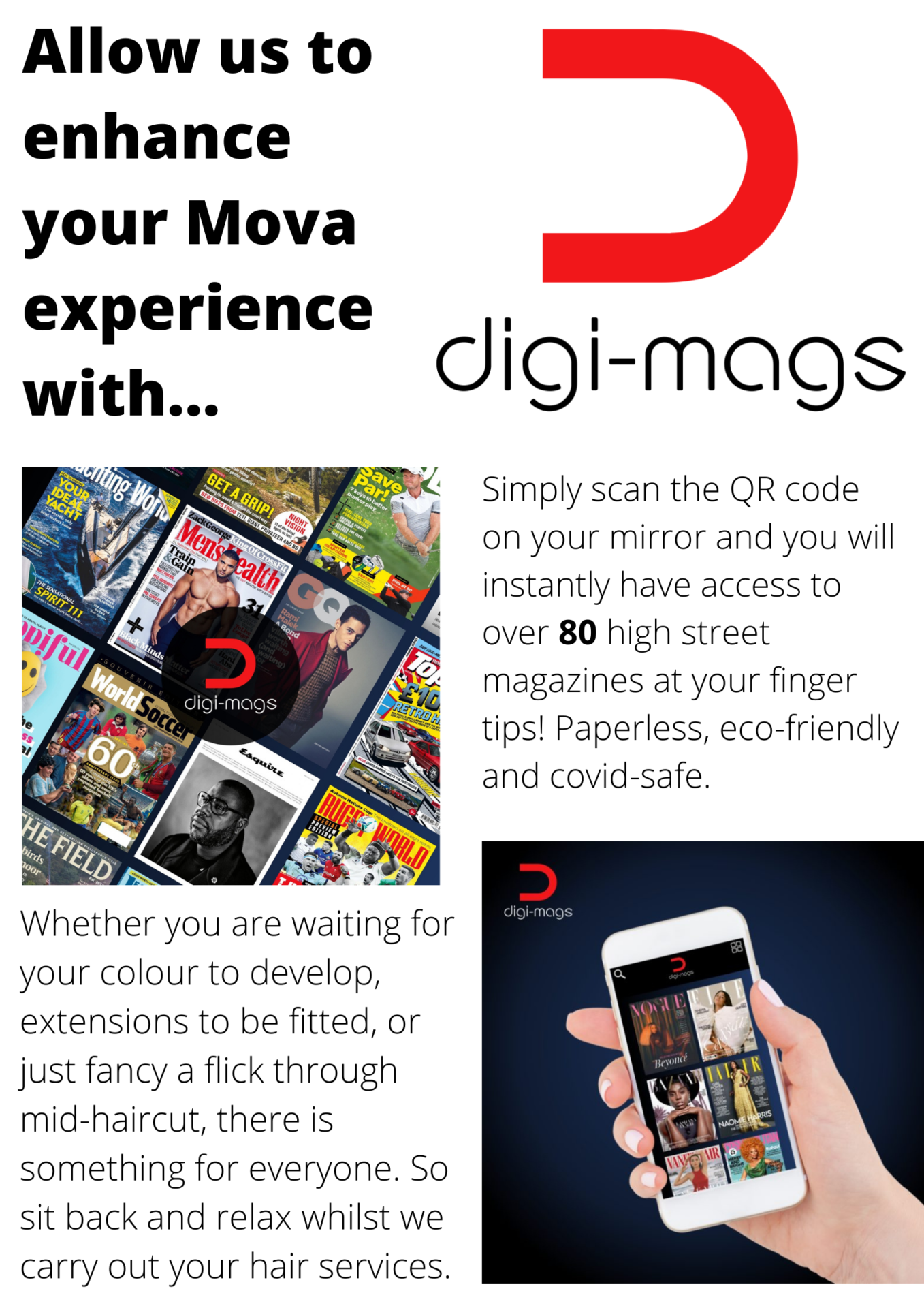 Allow us to enhance your Mova experience with DIGI MAGS