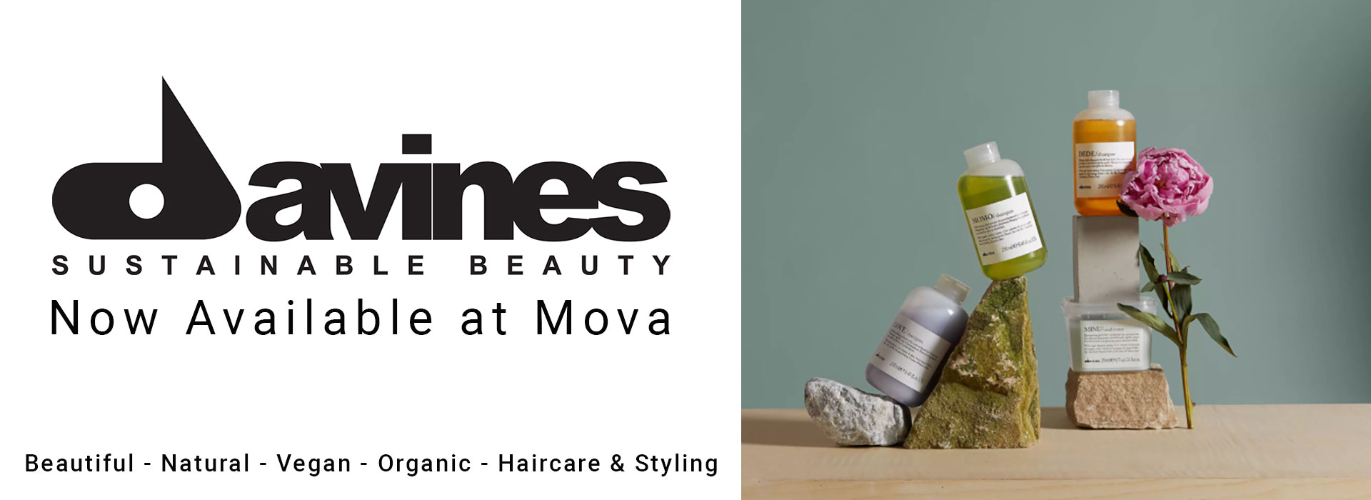 Davines products at Mova Salons in Staines and Virginia Water 2