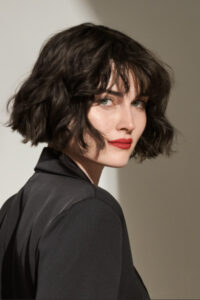 Textured bob at Mova Hair and Beauty salon in Middlesex