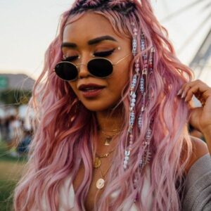 Festival hair colour at Mova Salon in Staines