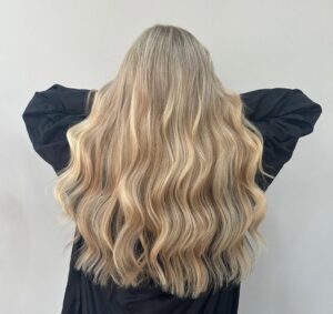 Beautiful highlights at Mova Salons in Virginia Water