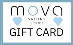 Valentine Gift Cards at Mova Salons, Staines, Virginia Water